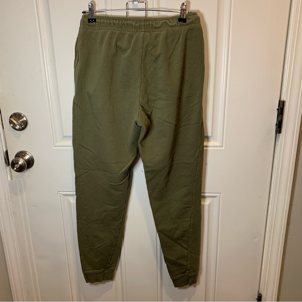 Nike Sage Green Drawstring Sweatpants Joggers Elasticated Cuffs Size S - Picture 7 of 8